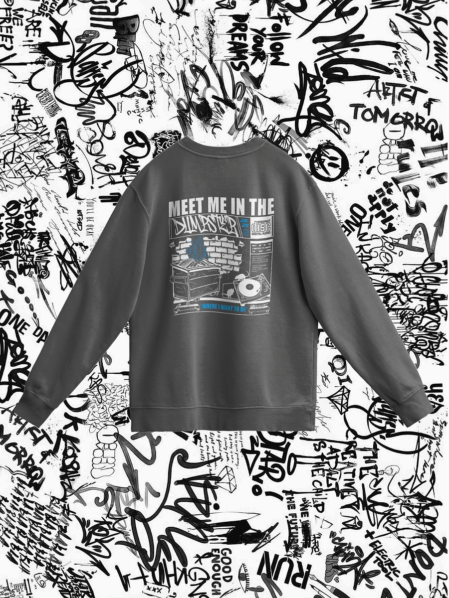 Dumpster Diver Sweatshirt (Gray) product image (4)