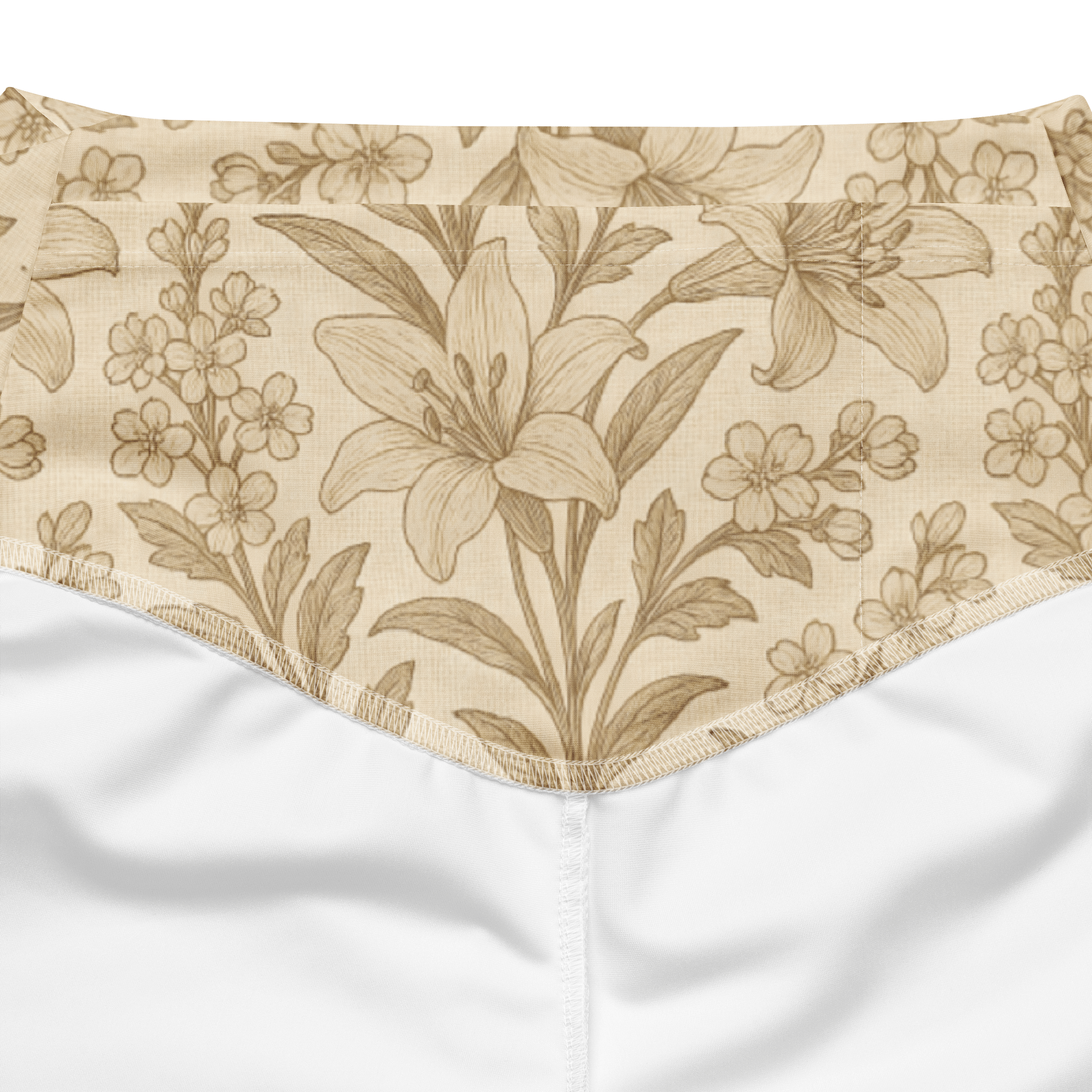 High Waisted Floral Flare Leggings product image (7)