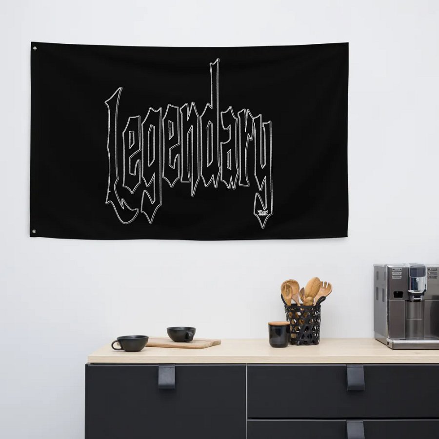 Legendary - Black - Flag product image (6)