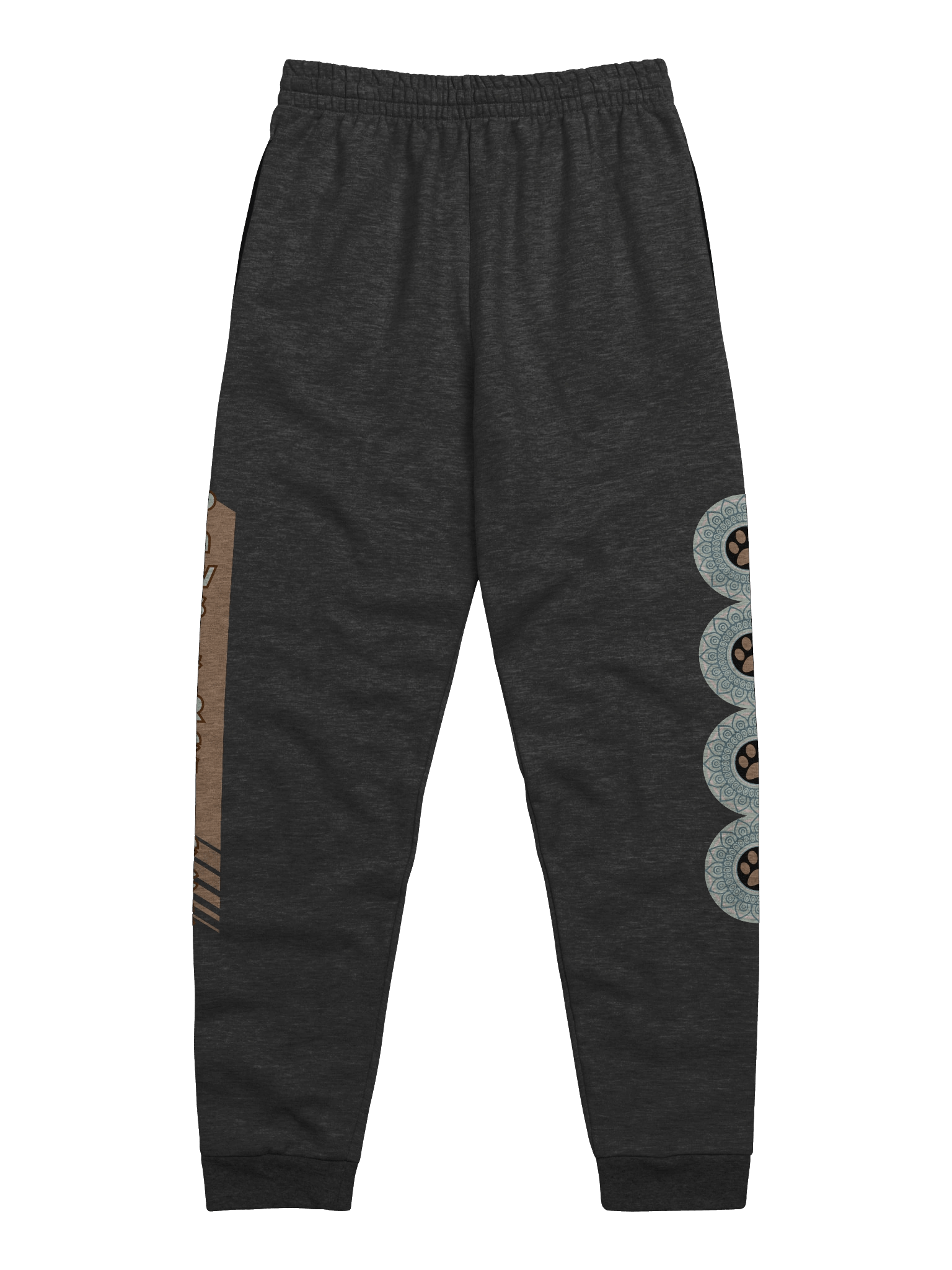 Paws and Reflect Mandala Paw Print Yoga Joggers product image (2)