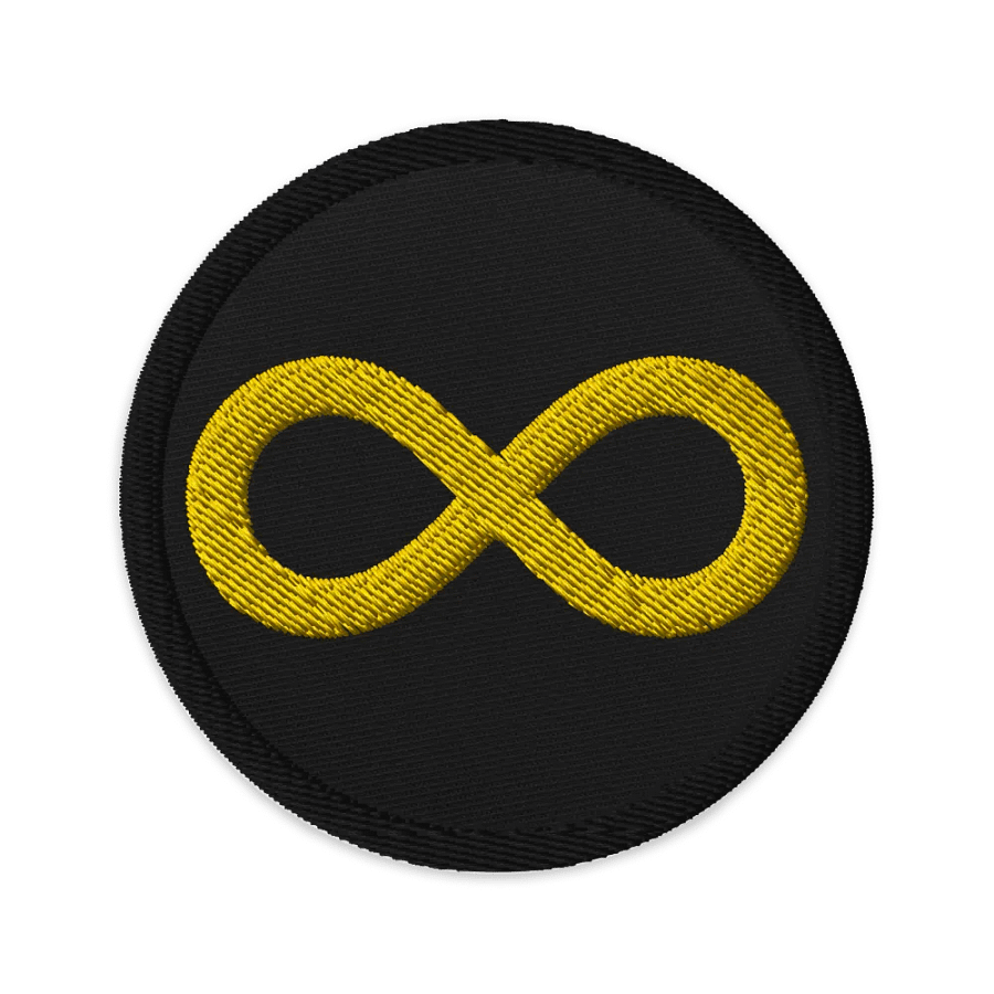 Golden Infinity Patch (Circle) product image (1)