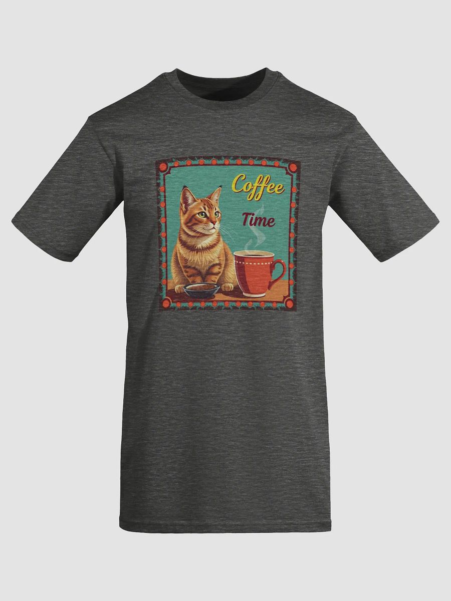 Coffee Cat Time Tee product image (1)