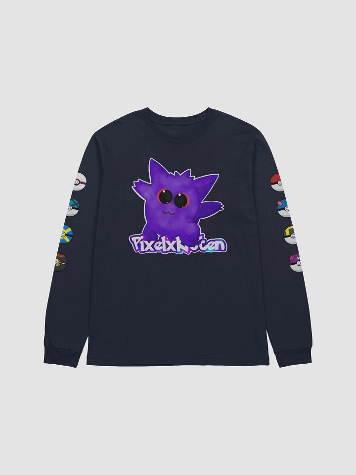 PixelxKitten Gengar Supersoft Long Sleeve product image (6)
