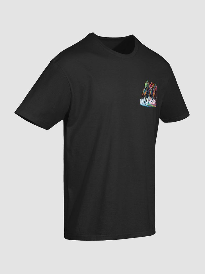 Colorful Horse Racing Derby Party Unisex T-Shirt product image (7)