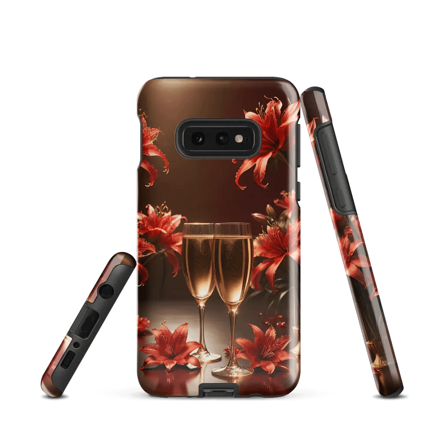 Champagne Celebration Samsung Tough Case - Floral Luxe Design product image (2)