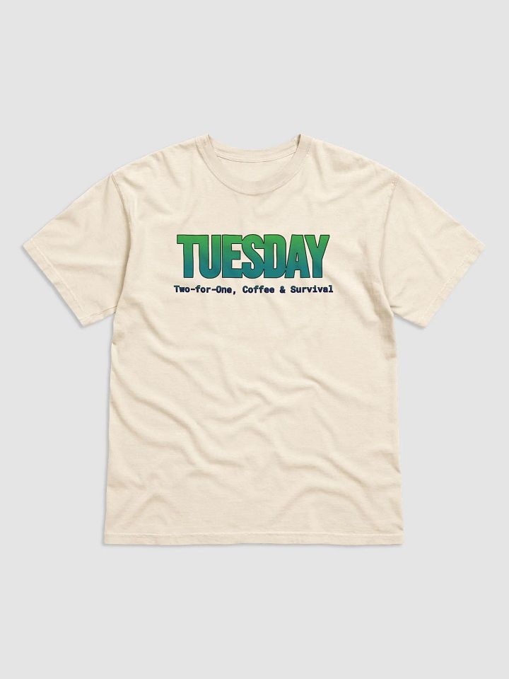 Funny Tuesday T-shirt - Bright colors – Two-for-One Tuesday product image (5)