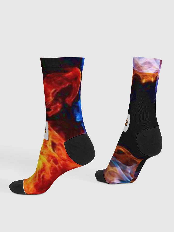 LET GET COOKIN FIRE ELEMENT SOCKS product image (1)