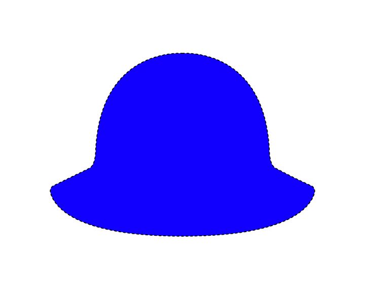 Classic Wet Felting Hat Template product image (1)