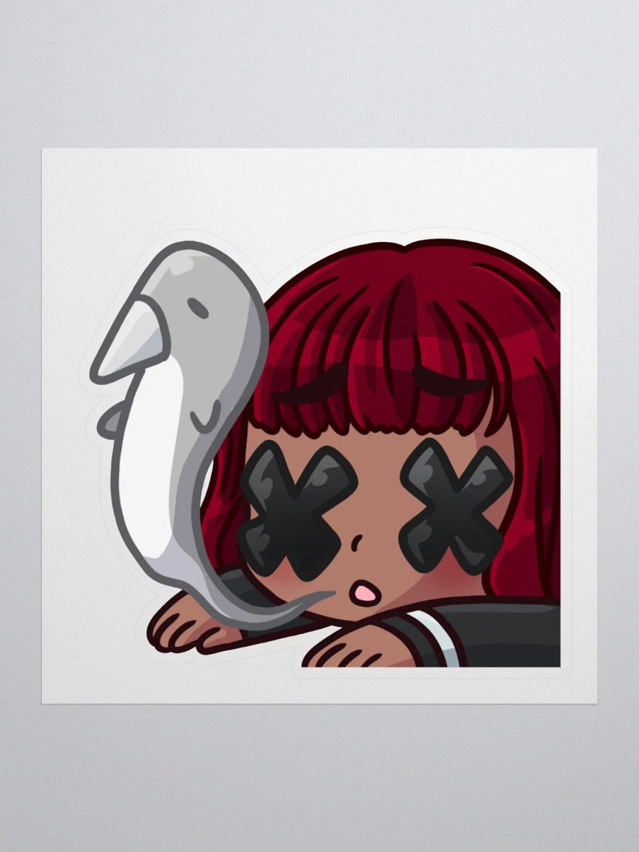 TweedleLiras D-E-D Kisscut Sticker product image (1)