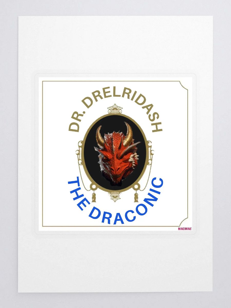 The Draconic Album Cover - Sticker (DnD Edition) product image (3)