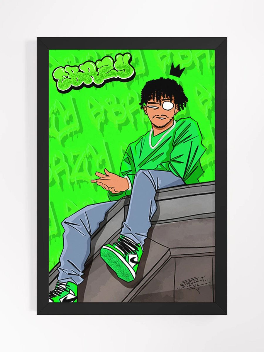 Channel Banner Framed Poster - 12 x 18 inches product image (1)