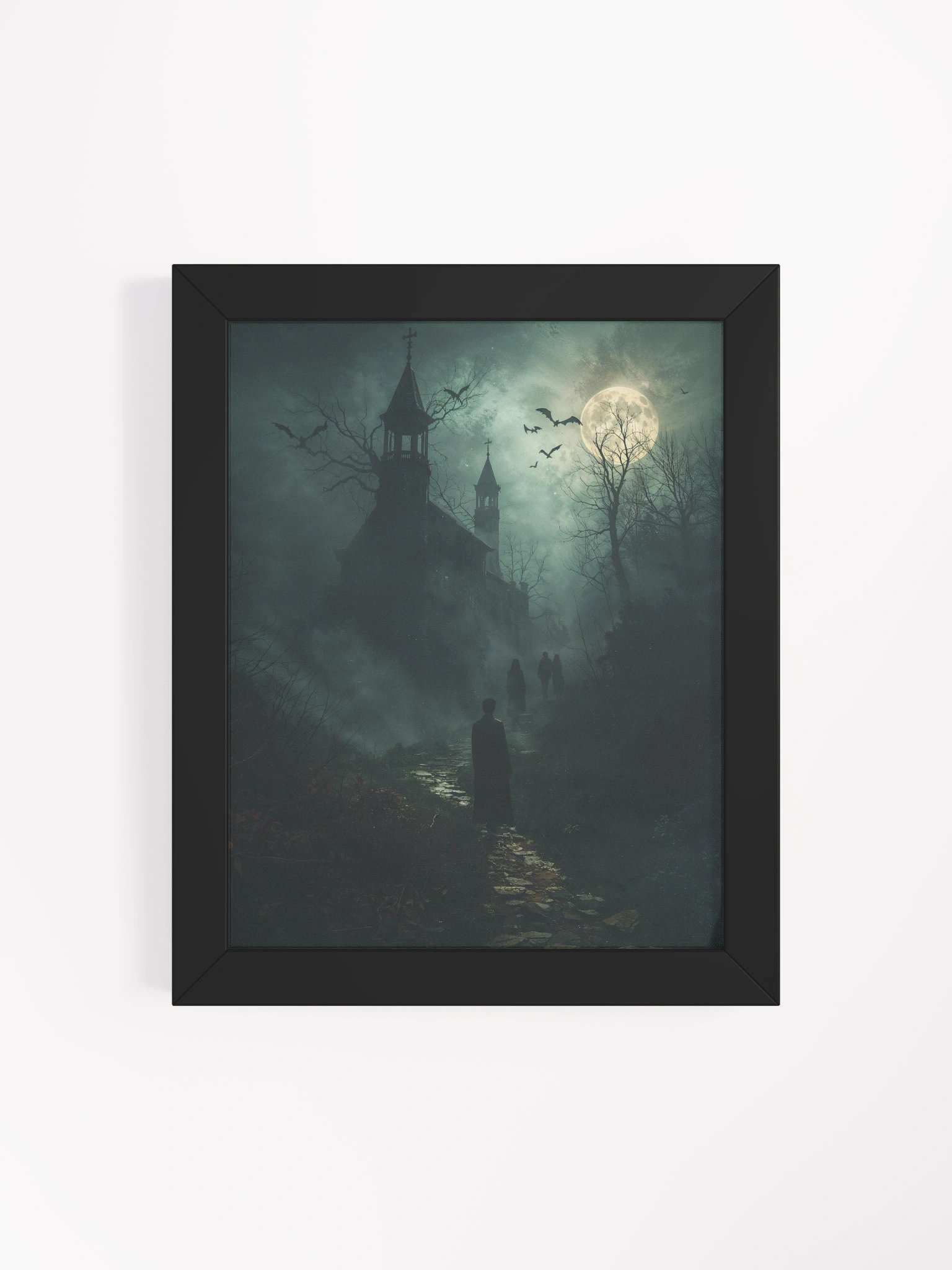 The Path of Shadows Framed Print product image (25)