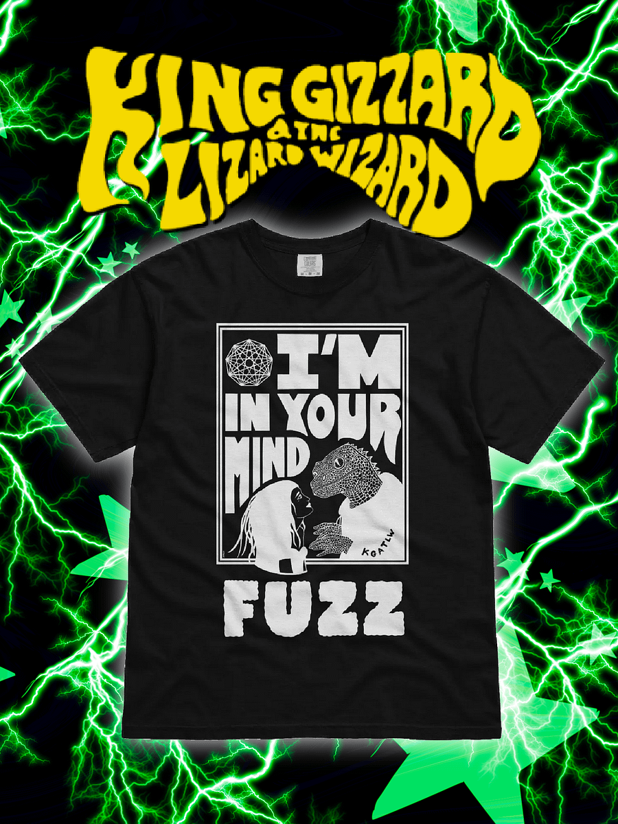 I'M IN YOUR MIND FUZZ T-SHIRT (BLACK) product image (1)