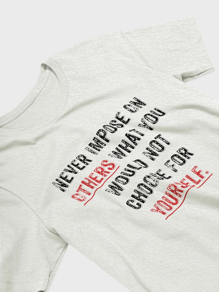 Apophasis of the Golden Rule T-Shirt V.2 product image (3)