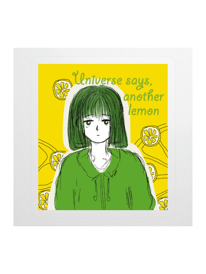Lemon Universe Kiss Cut Stickers product image (1)