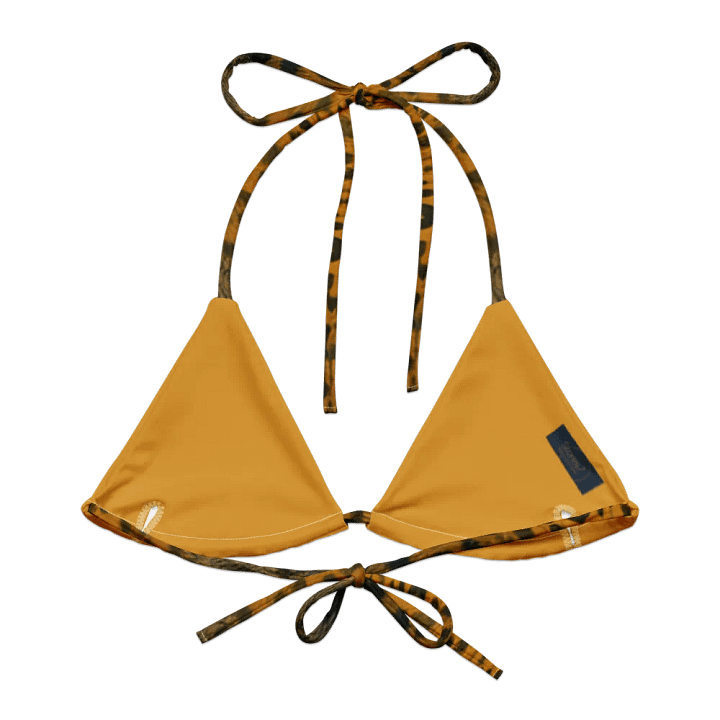 Feline Fusion Recycled Bikini Top product image (2)