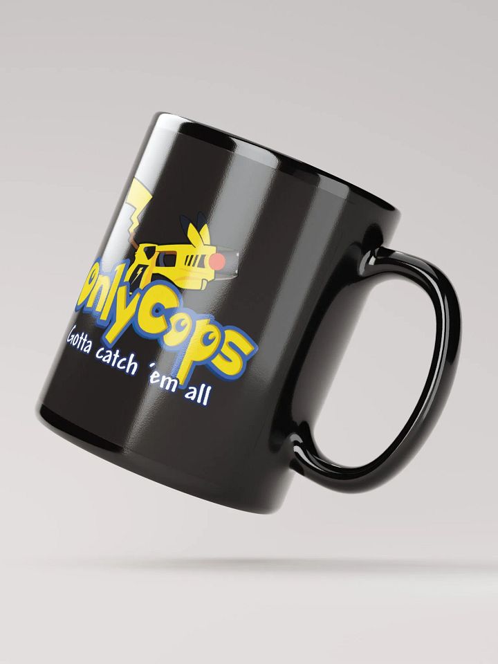 Pikapolicing Black Glossy Mug product image (3)