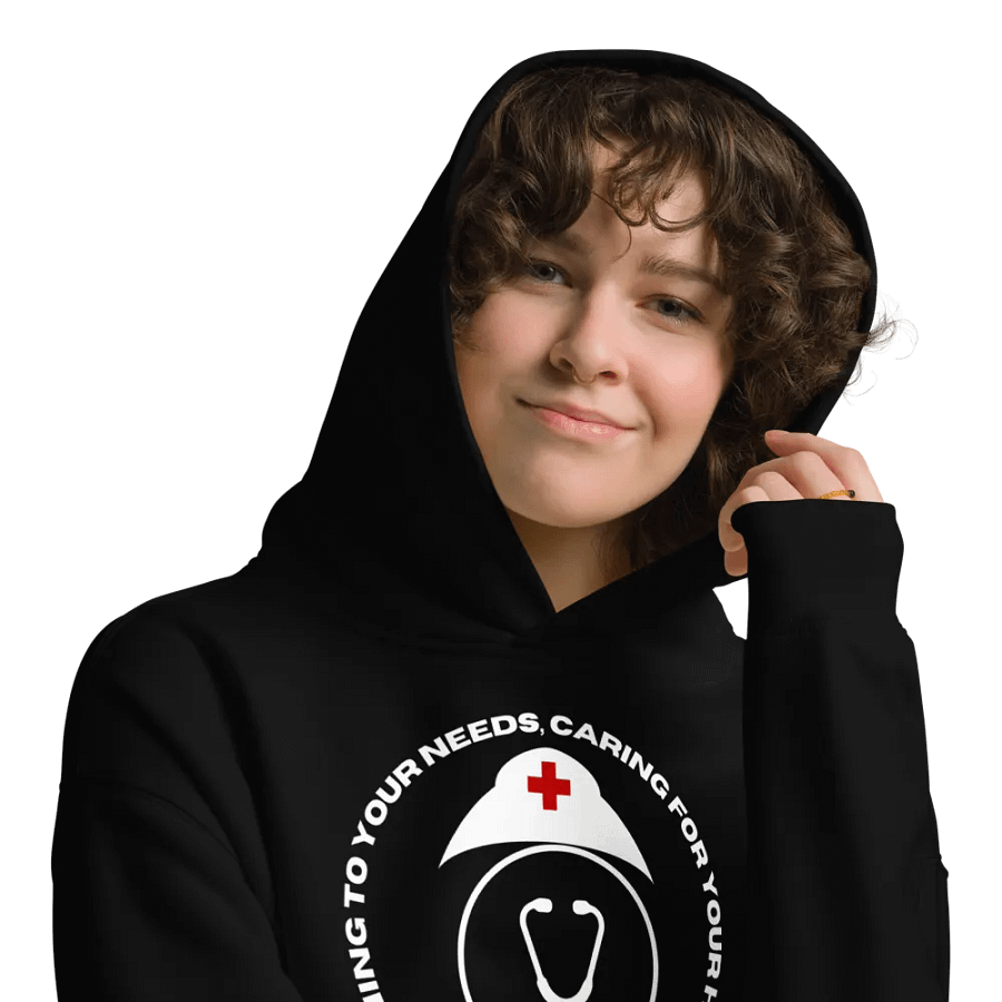 Heartfelt Care Nurse Hoodie product image (9)