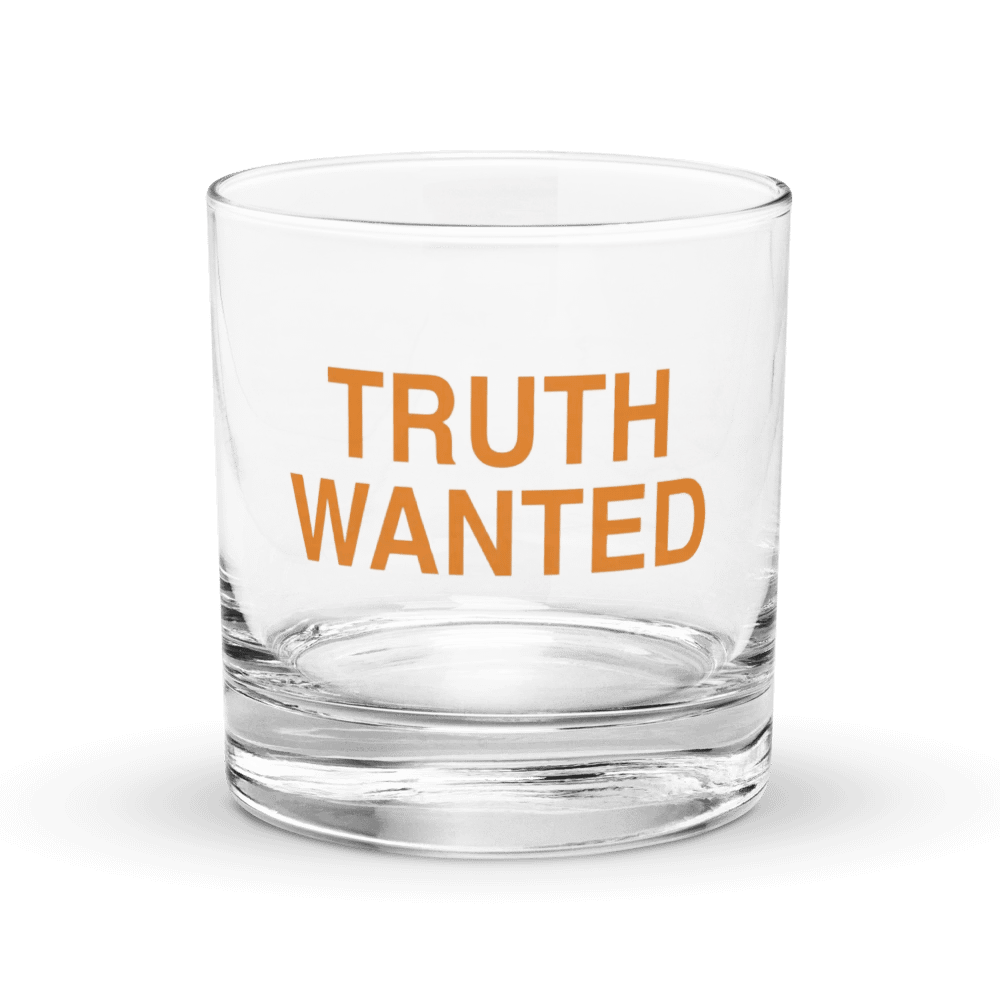 Truth Wanted Rocks Glass product image (1)