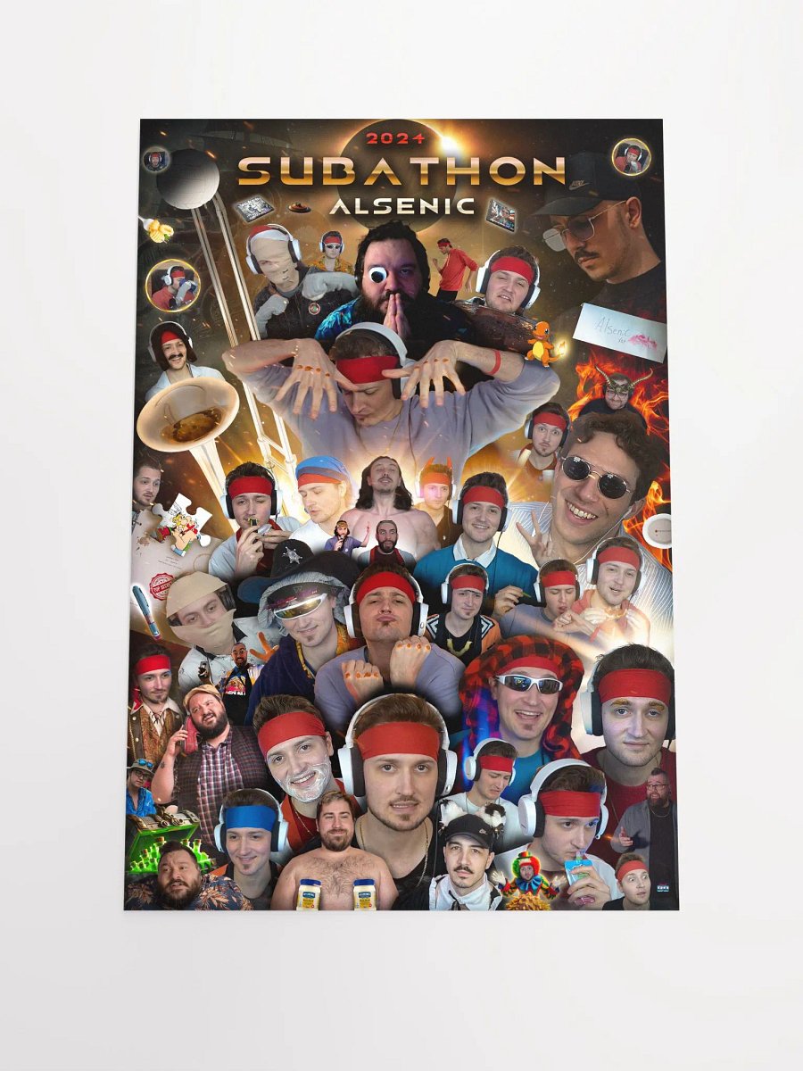 Poster Subathon 2024 product image (1)
