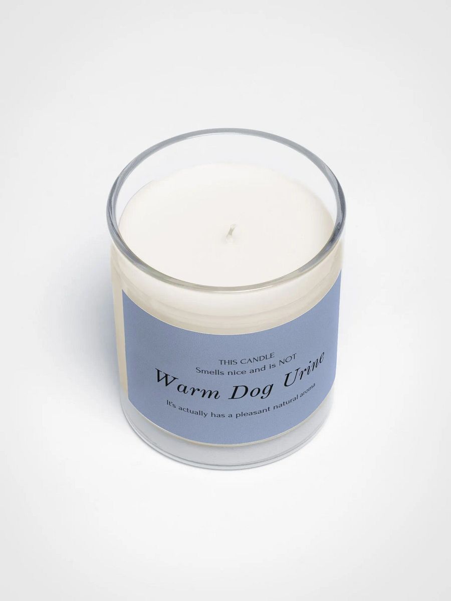 Veterinary humor candle "Warm Dog Urine" product image (3)