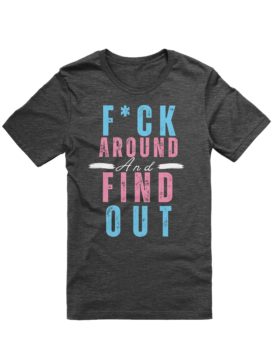 F*ck Around and Find Out - Trans Flag - T-Shirt product image (5)