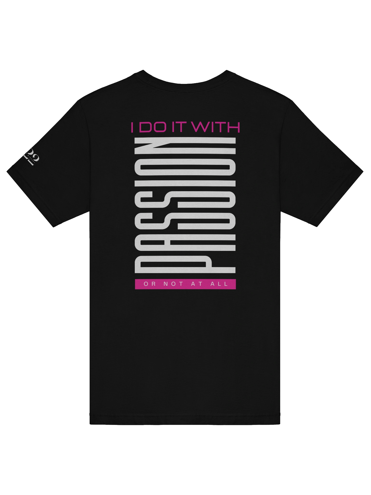 I Do It With Passion (Black) product image (6)