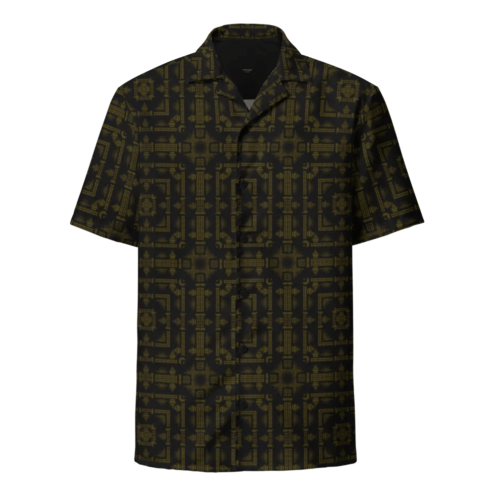 Menelik - Arada Black Hawaiian Shirt product image (1)