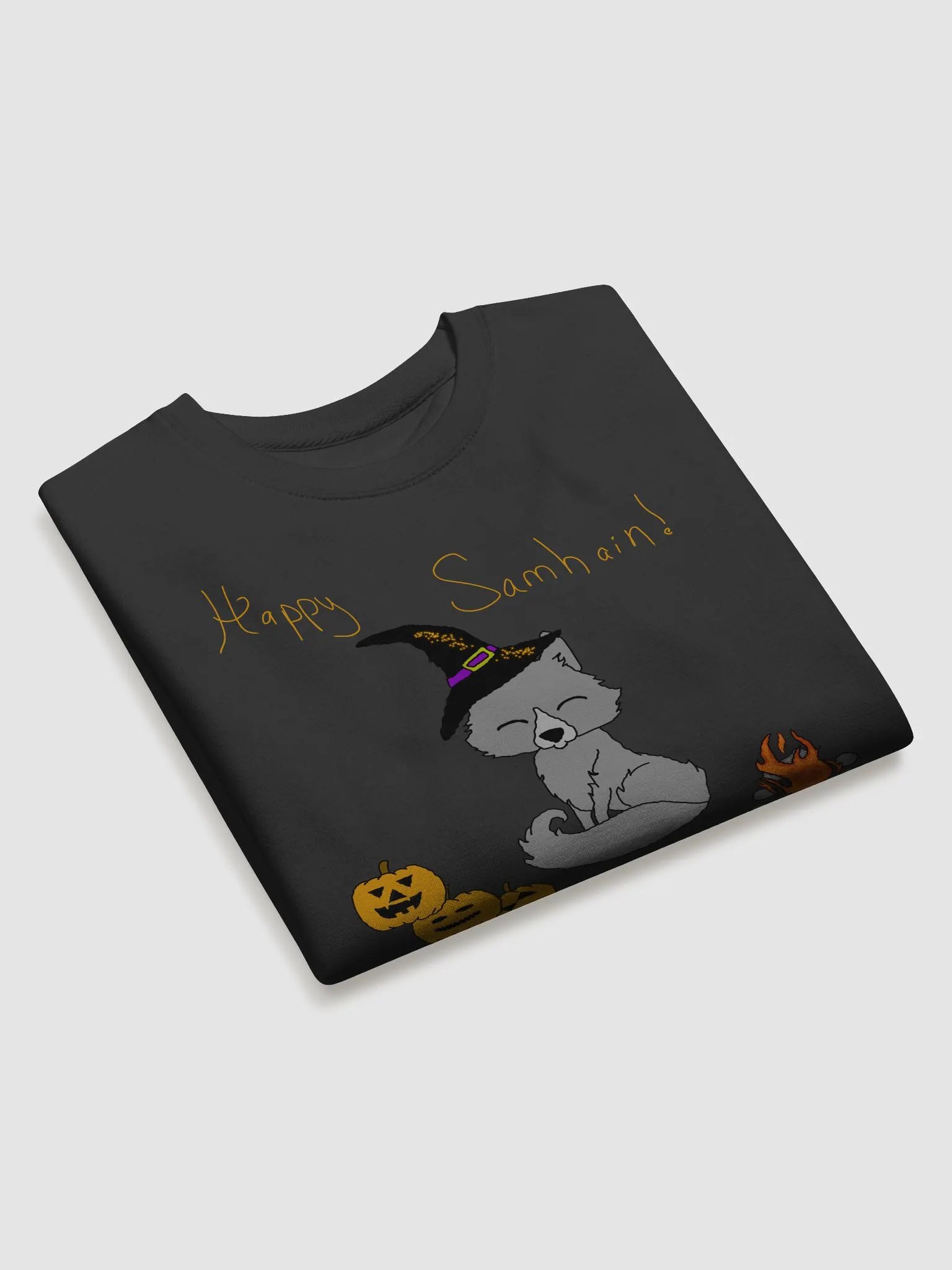 Happy Halloween Fox Premium Sweatshirt product image (17)
