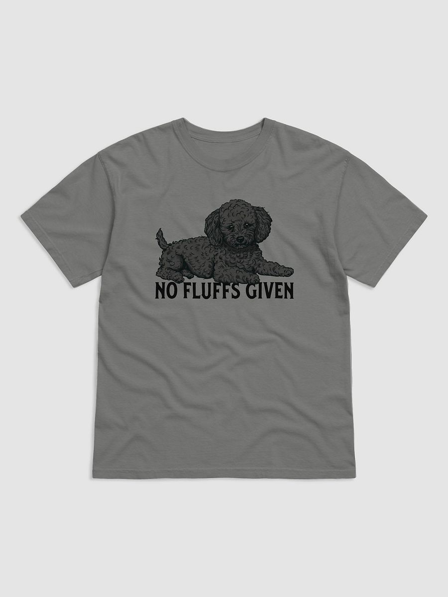 No Fluffs Given T-Shirt of a Toy Poodle(Black) | Funny T-Shirt for Poodle Paw-rents product image (12)