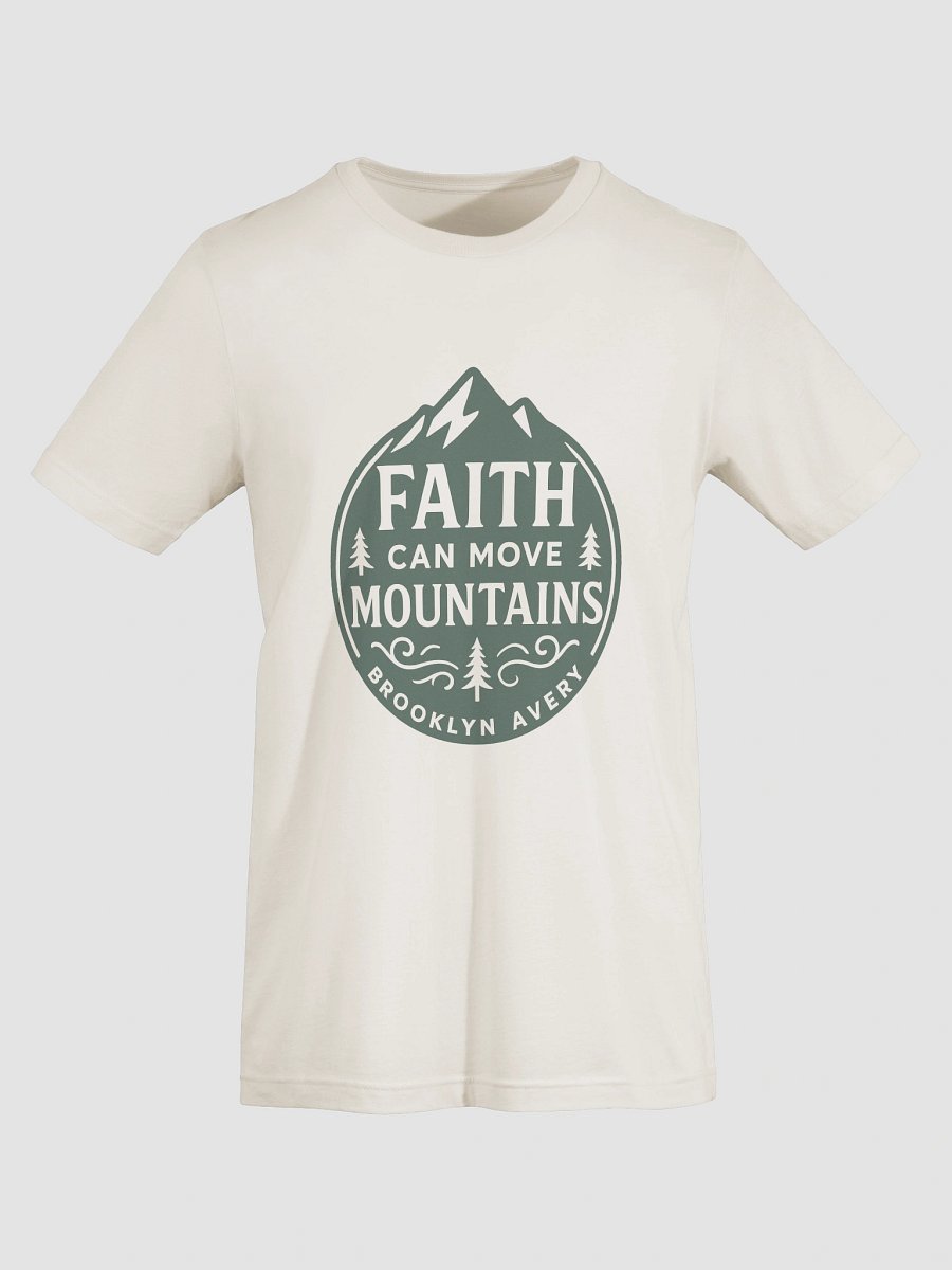 Faith Can Move Mountains Emblem T-Shirt product image (7)