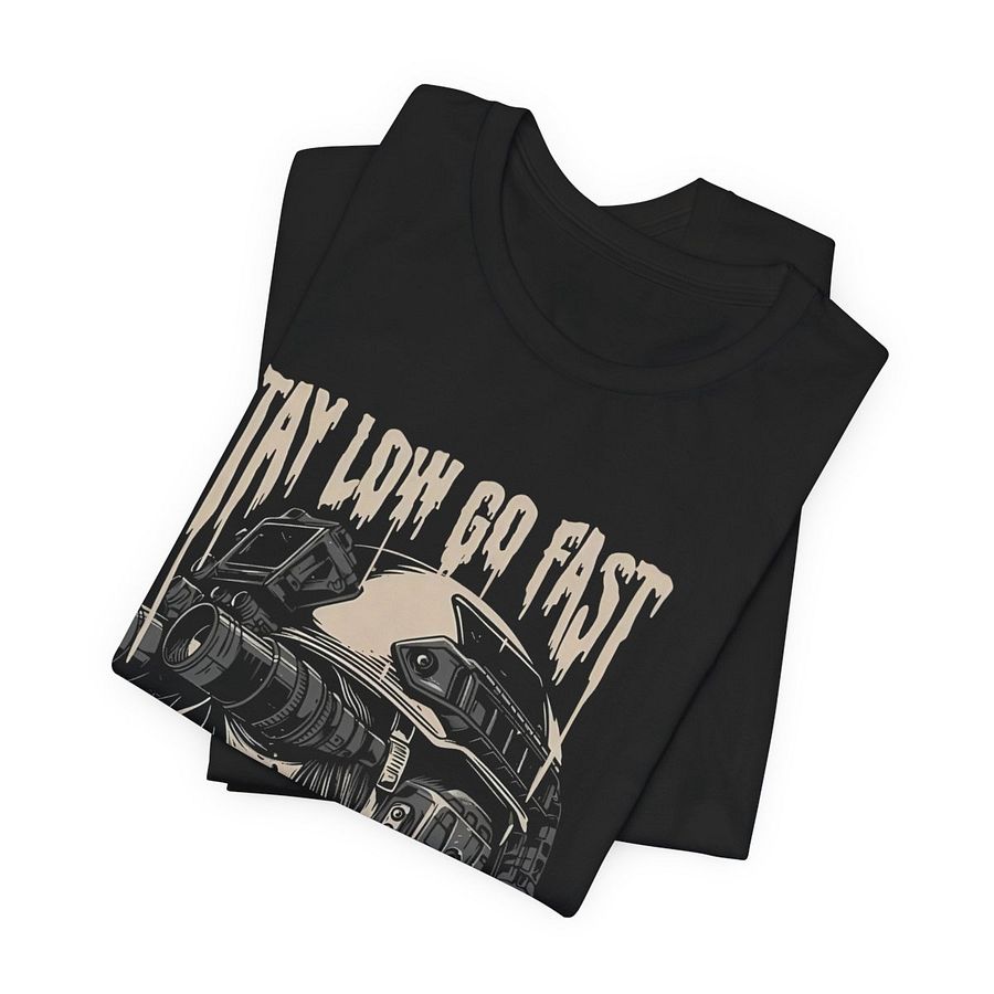 Stay Low Go Fast Military Skeleton T-Shirt product image (4)