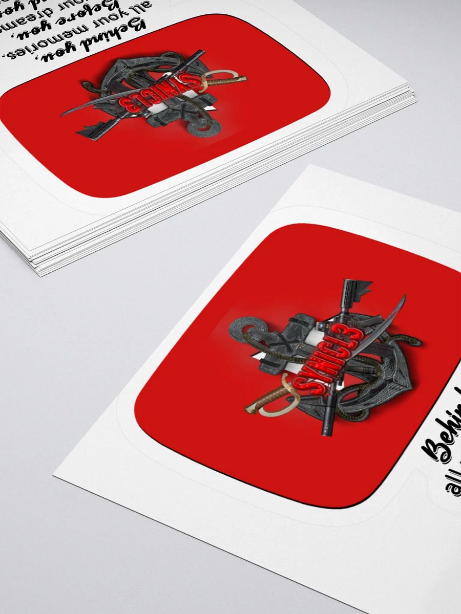 YT Behind - Sticker product image (10)