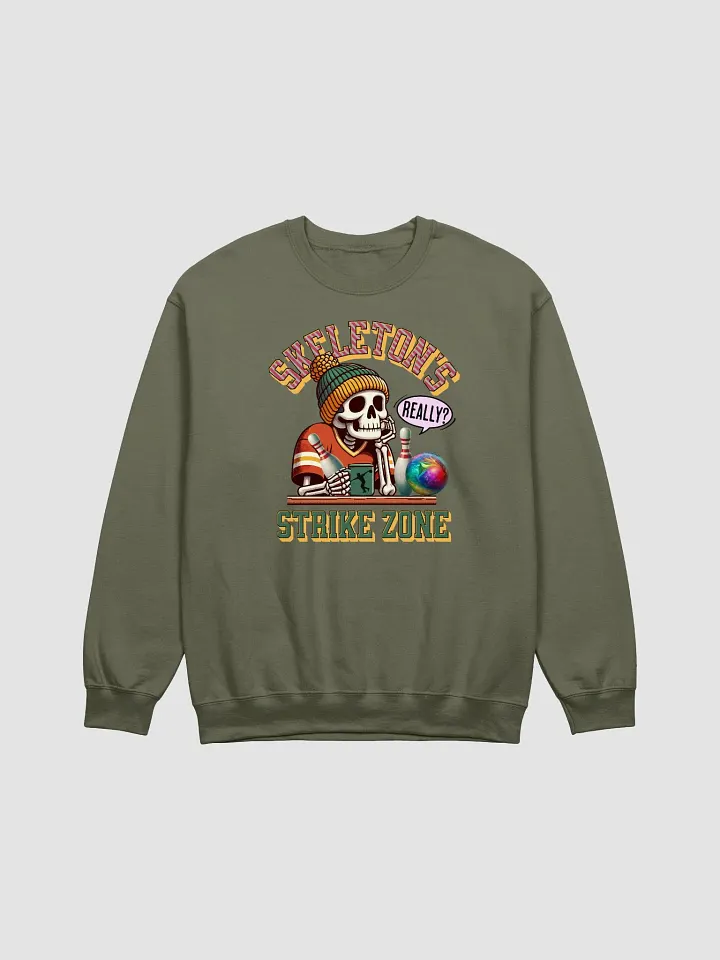 Skeletons Strike Zone Bowling Really Crewneck product image (11)