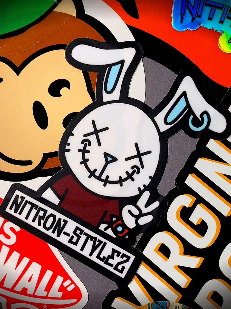 Nitron-Stylez X Nitro-Collector - LIMITED PIECE Sticker 5 Pack! (Check Description) product image (5)