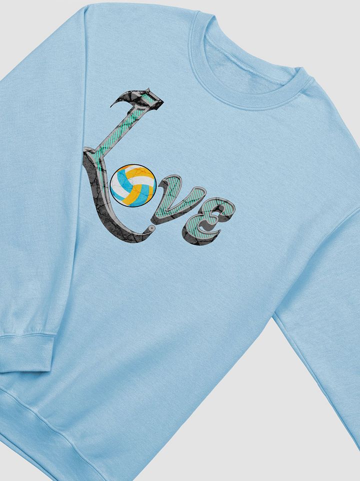 Love Volleyball Crewneck Sweatshirt product image (6)
