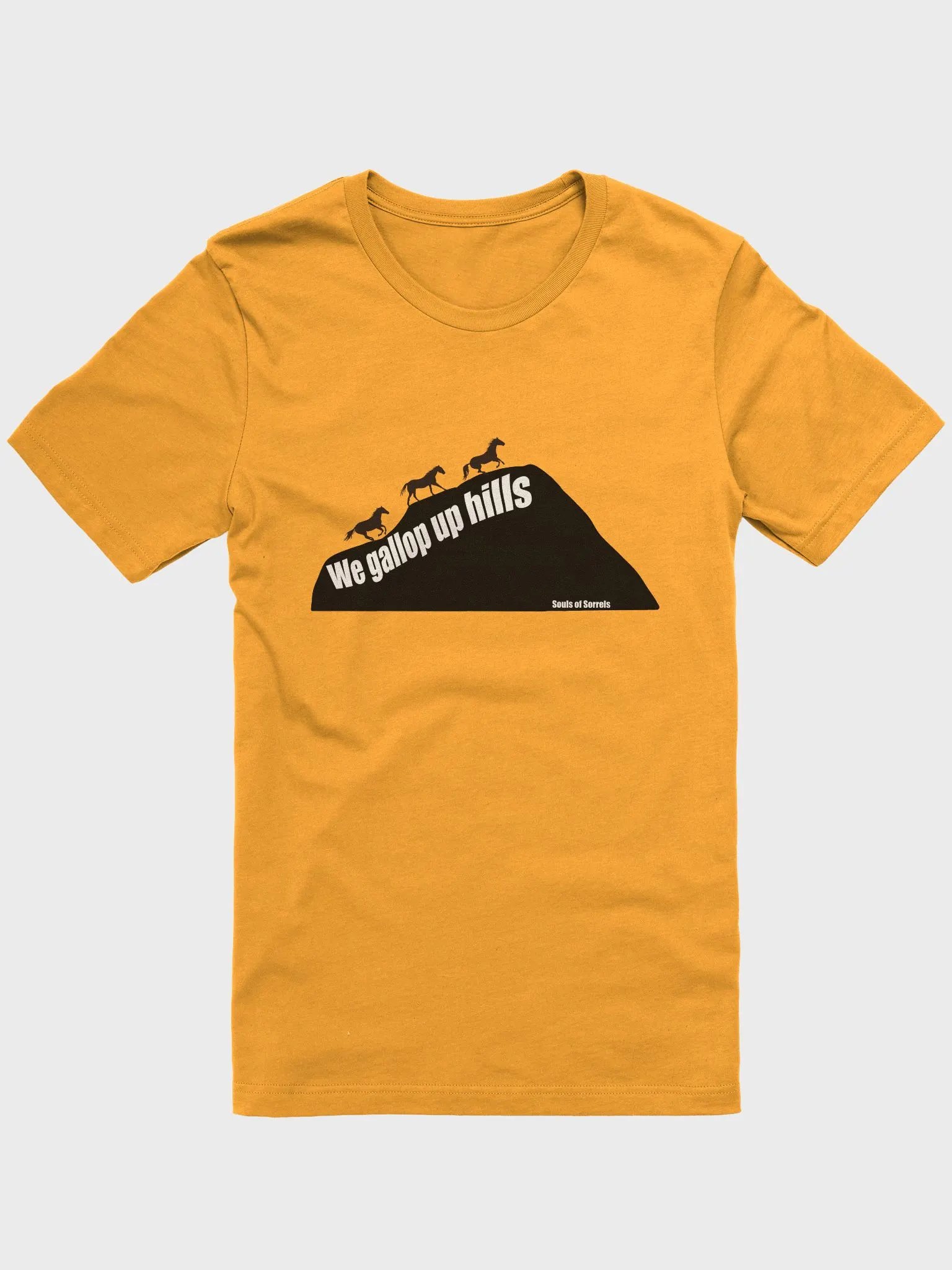 We Gallop Up Hills T-shirt product image (2)