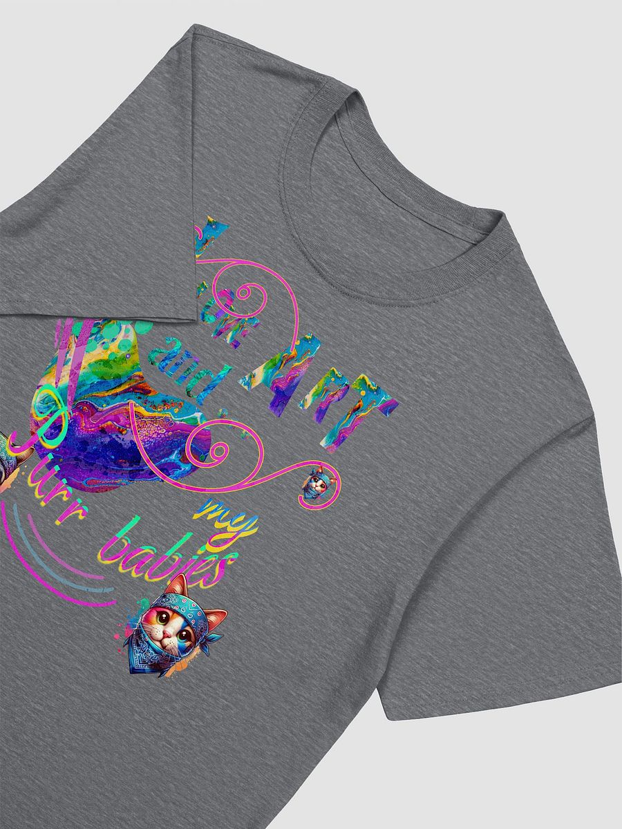 I love Art and my Purry babies T shirt, product image (8)