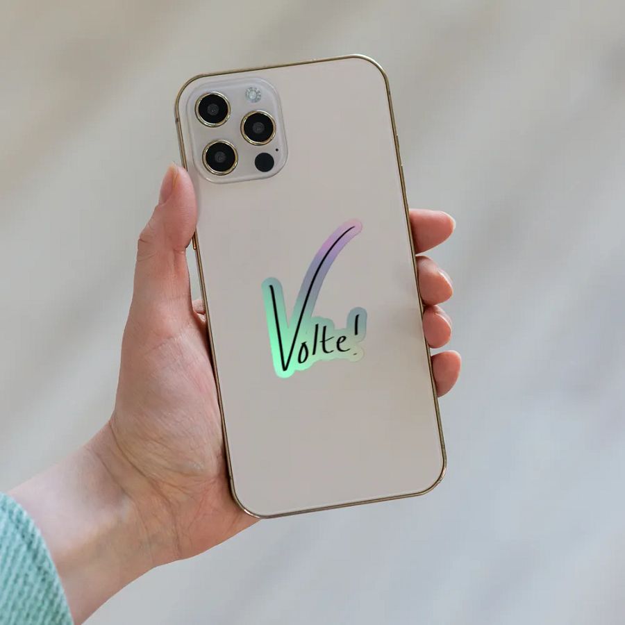 Volte Signature Holographic Sticker! product image (8)