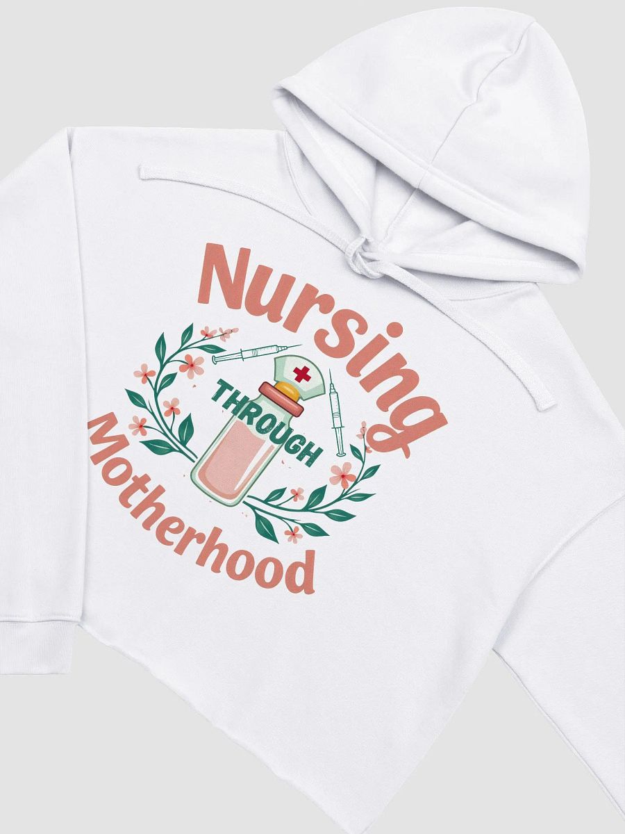 Nurse's Cap Floral Baby Bottle Hoodie product image (8)