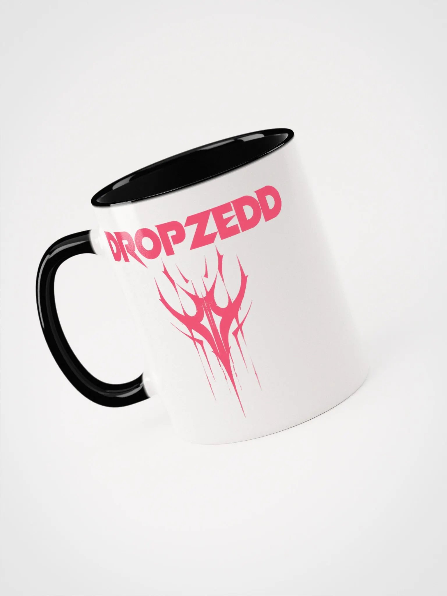 DropZedd Pink Logo Mug, Black or Pink product image (1)