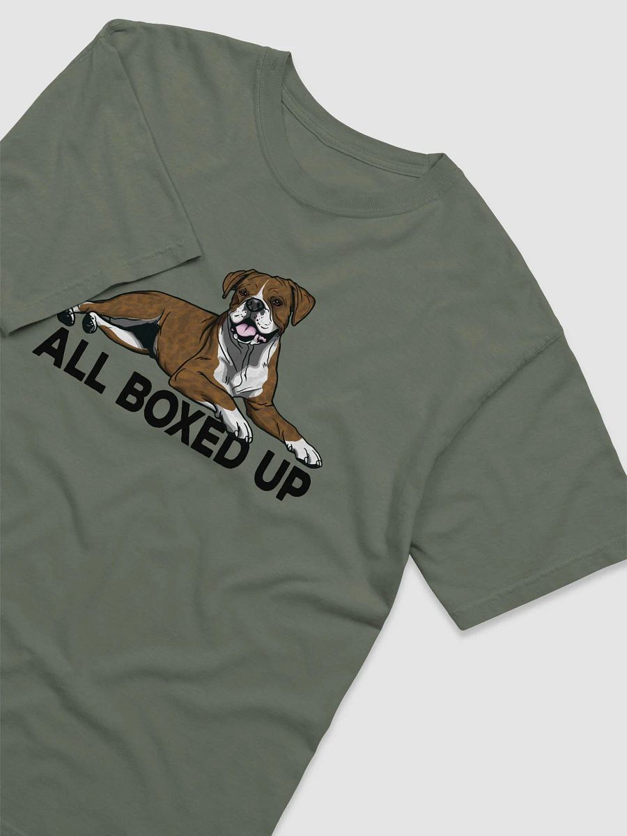 All Boxed Up T-Shirt of a Boxer (Brindle) | Funny T-Shirt for Boxer Dog Paw-rents product image (26)