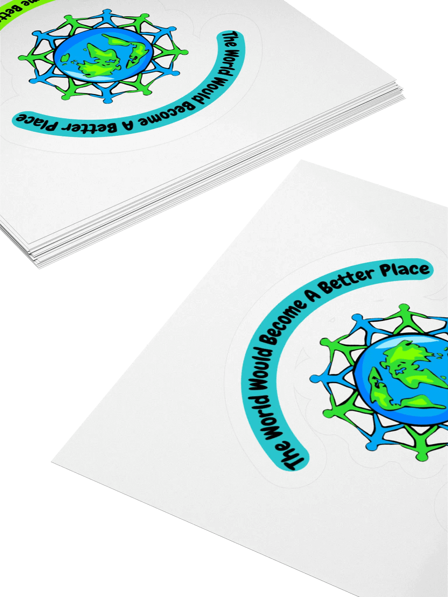Better People, Better World Stickers product image (15)