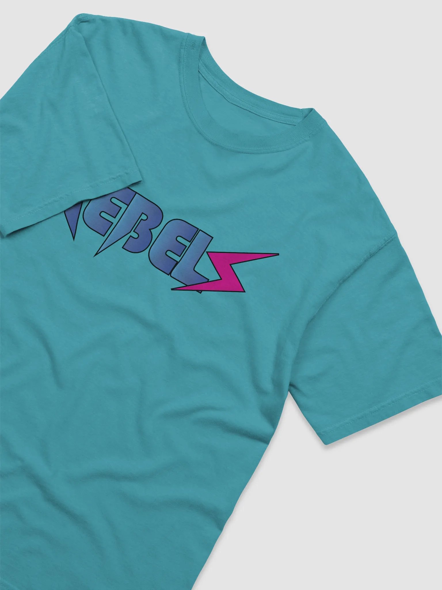 Rebels T-Shirt Lagoon Blue | Blue/Pink product image (3)