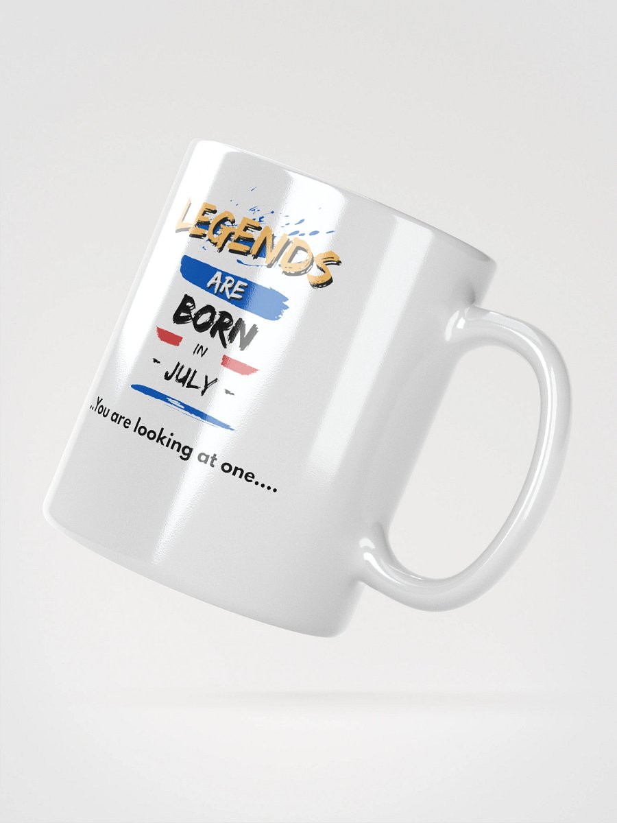 LEGENDS ARE BORN in July Mug product image (7)