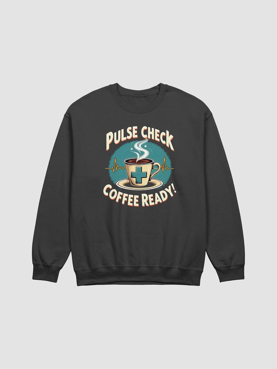 Pulse Check Coffee Crewneck Sweatshirt product image (1)