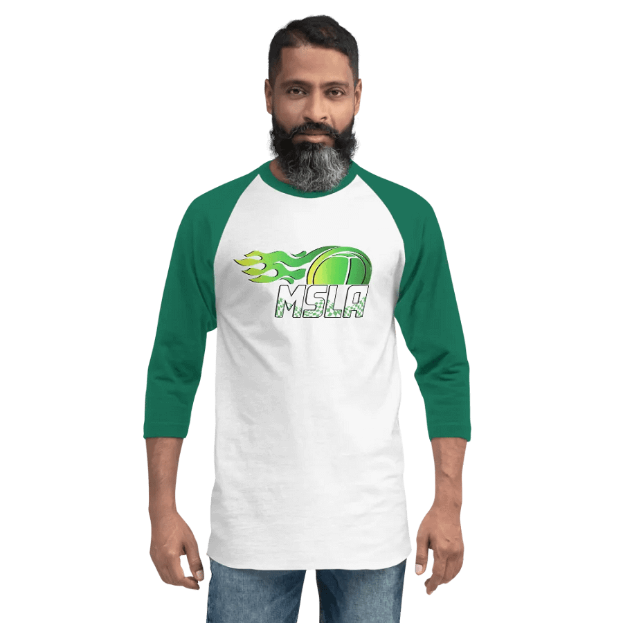 MSLA Green Jersey Raglan Tee product image (5)