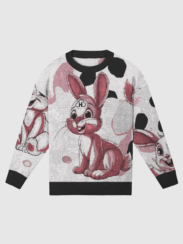 HAC Bunny knitted Crewneck Sweater Relaxed Fit product image (1)