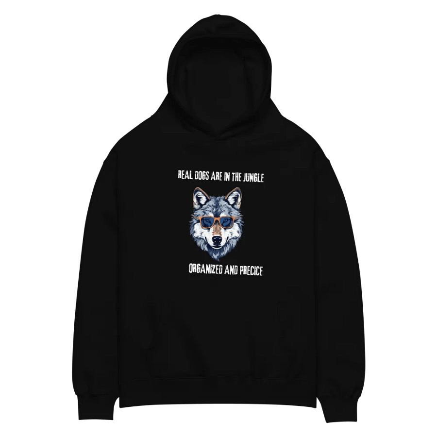 Cool Wolf Oversized Hoodie product image (2)