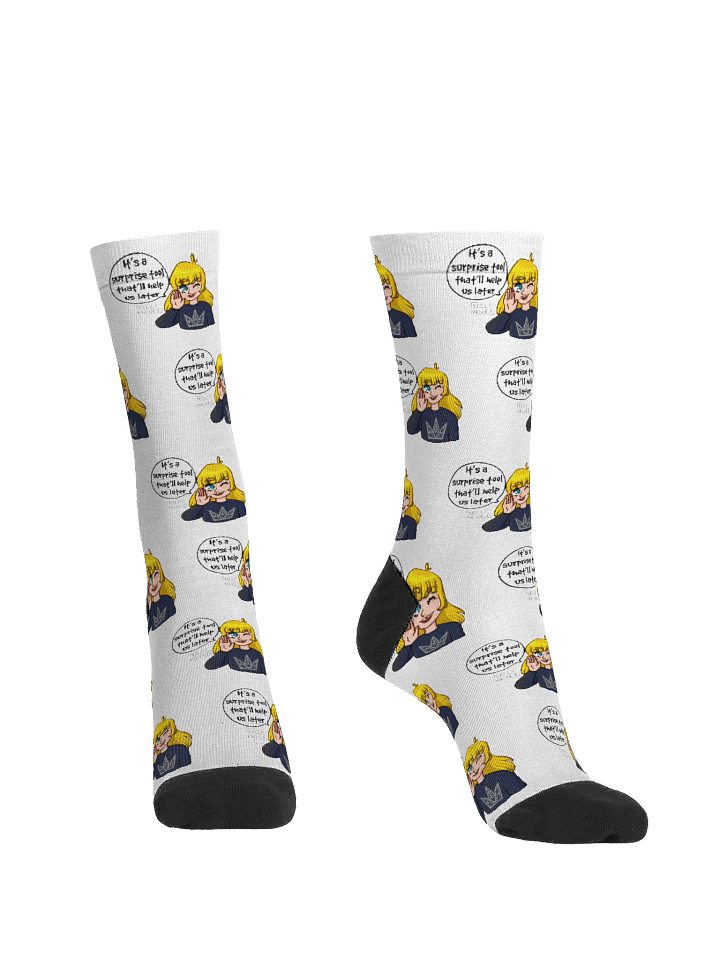 It's a Surprise Tool That'll Help us Later Socks product image (2)